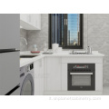 Disegni professionali mobili da cucina in legno bianco personalizzato